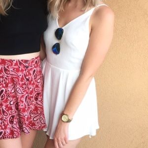 White romper